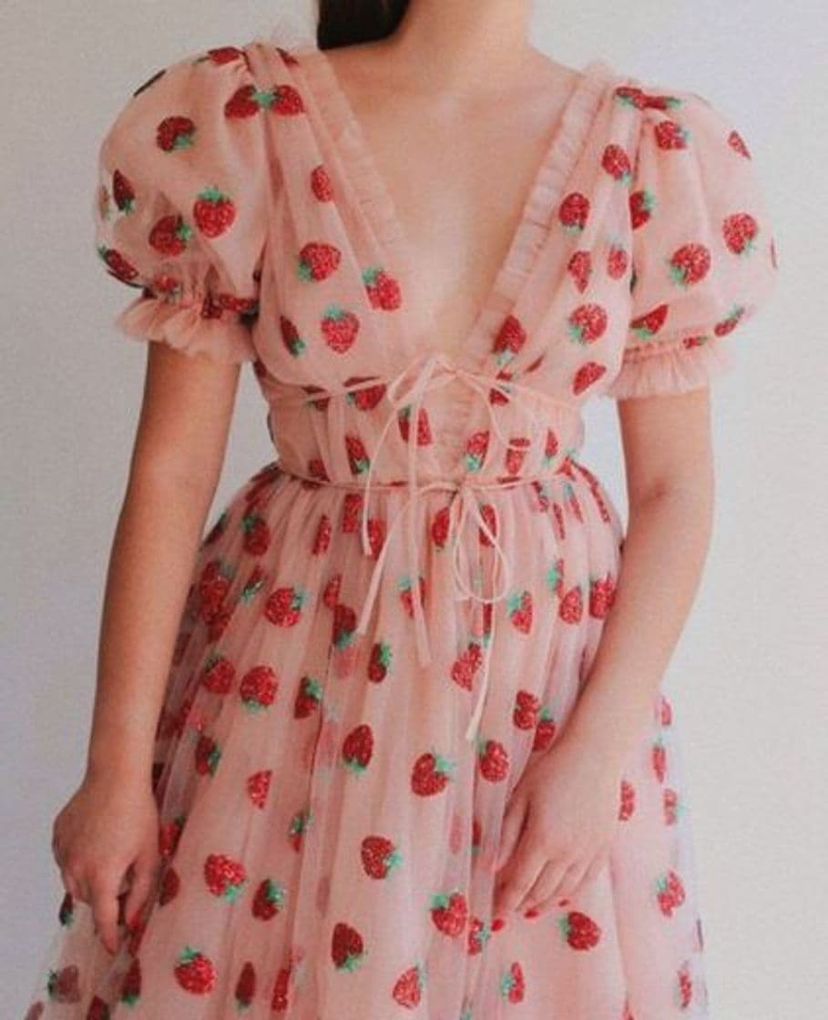 Moda Strawberry Midi Dress – Lirika Matoshi