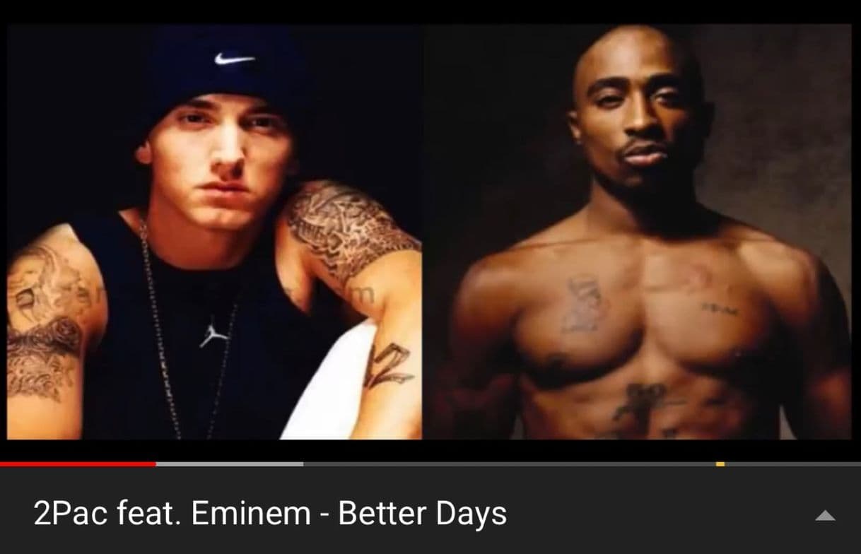 Canción Better Days - Eminem, 2pac