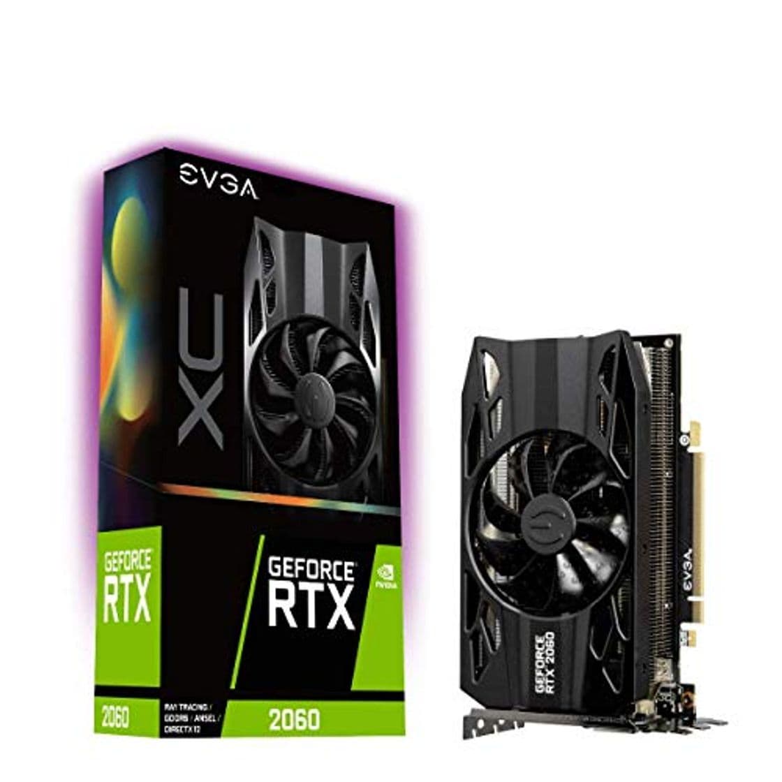 Product EVGA GeForce RTX 2060 XC Overclocked 06G-P4-2063-KR Tarjeta Grafica