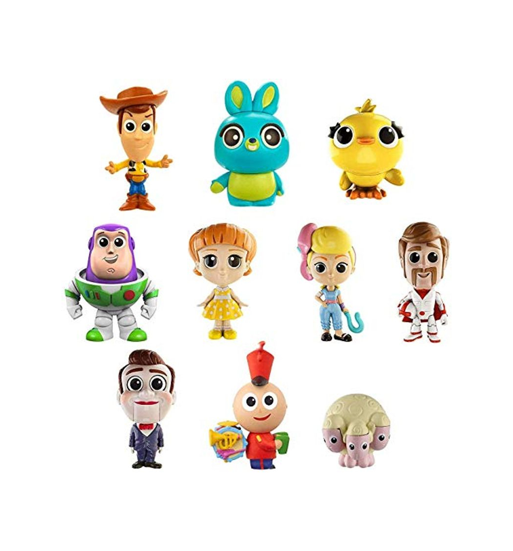 Producto Mattel Disney Toy Story 4 Pack de 10 amiguitos, Mini Figuras Básicas