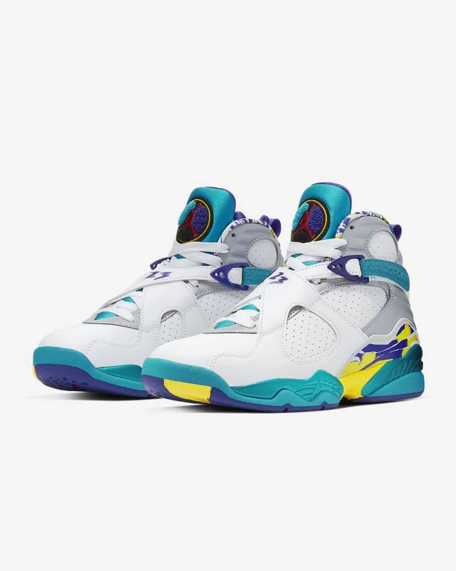 Product Jordan Air 8 Retro, Zapatillas de Deporte para Hombre, Multicolor