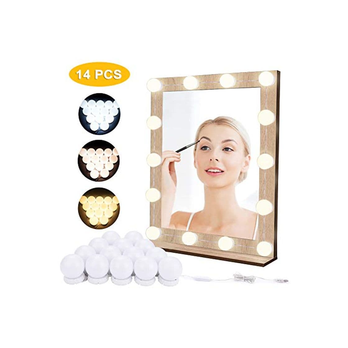 Producto Luces de Espejo de Tocador LED Lámpara para Espejo de Maquillaje LED