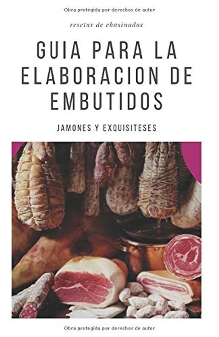 Book Guia para la elaboracion de Embutidos: Resetas chasinado