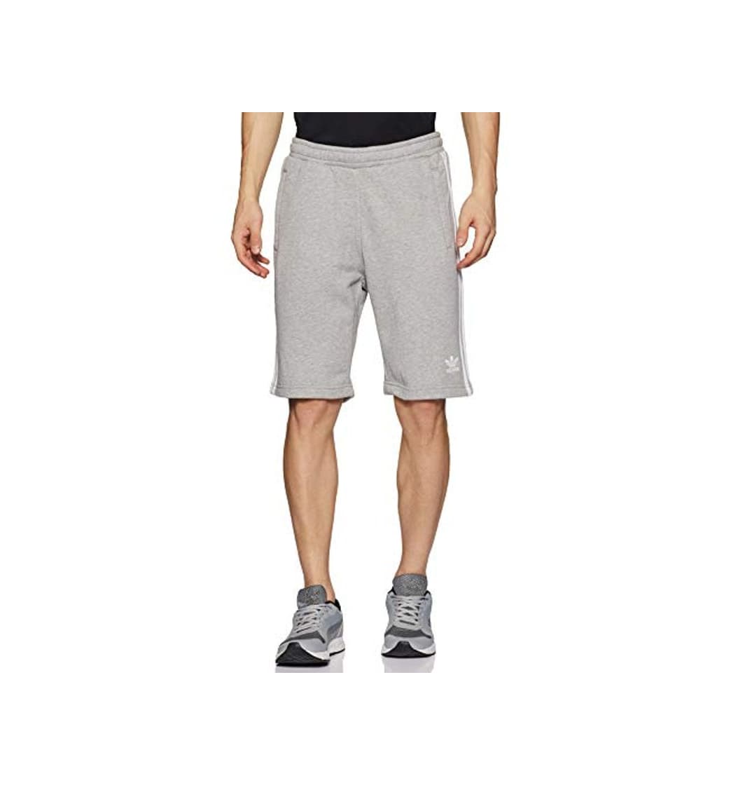 Fashion adidas Originals 3-Stripe Sht H Pantalones Cortos de Deporte, Hombre, Gris