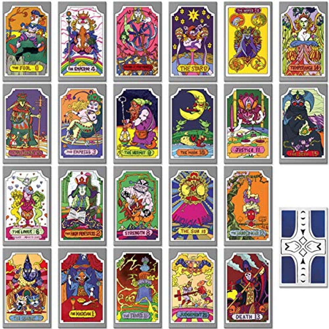 Producto Instabuy Jojo Bizzarre Adventure - Manojo de Cartas de Tarot