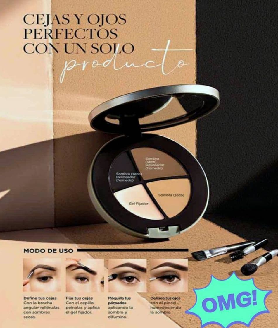 Moda Estuche perfeccionador para cejas y ojos.