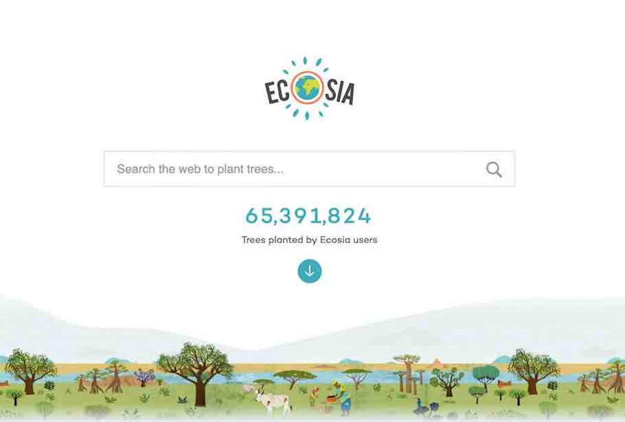 Fashion Ecosia - the search engine that plants trees