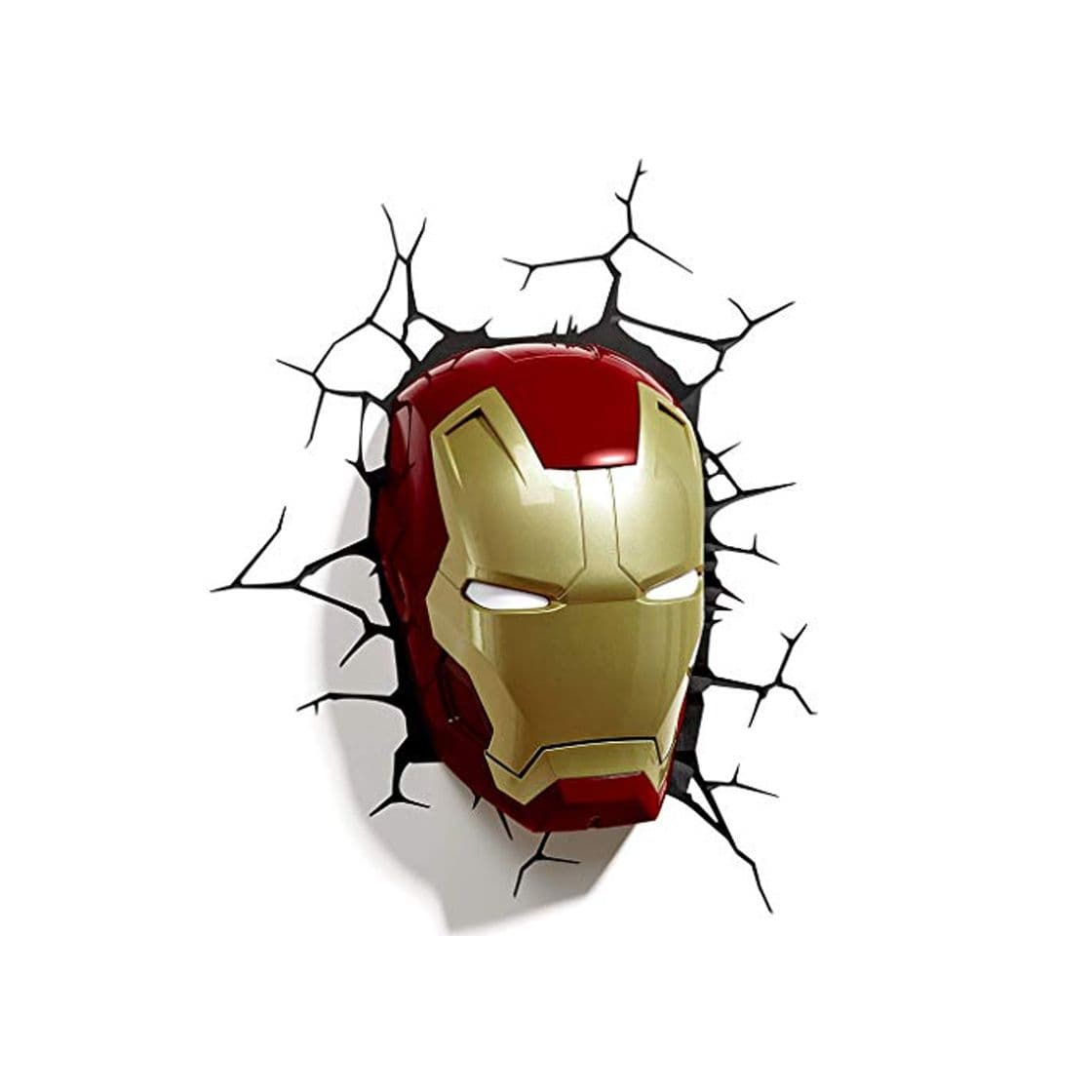 Producto JU FU - Luminaria Lámpara de Pared - 3D kreative Wandleuchte Marvel