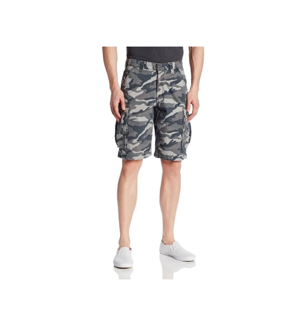 Moda Carhartt - Pantalones Cortos de Camuflaje para Hombre