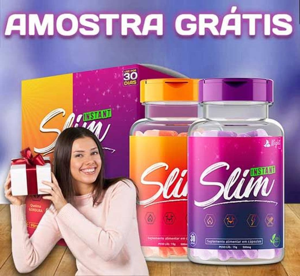 Moda Amostra grátis.  Instant slim