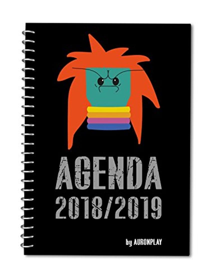 Libro Agenda Auronplay,  2018-2019: 6