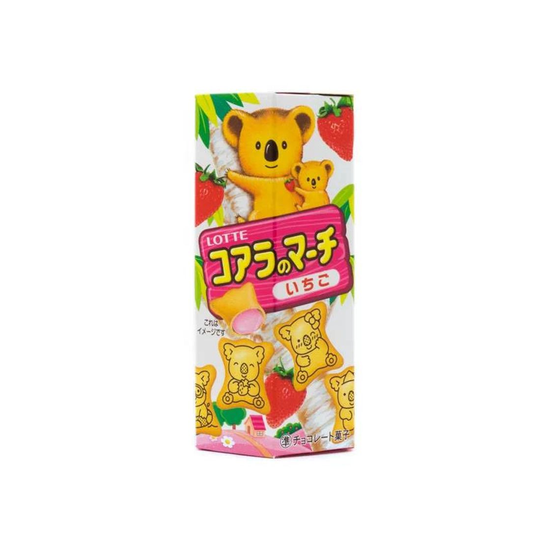 Product Lotte Koala’s March Strawberry Cream Biscuits