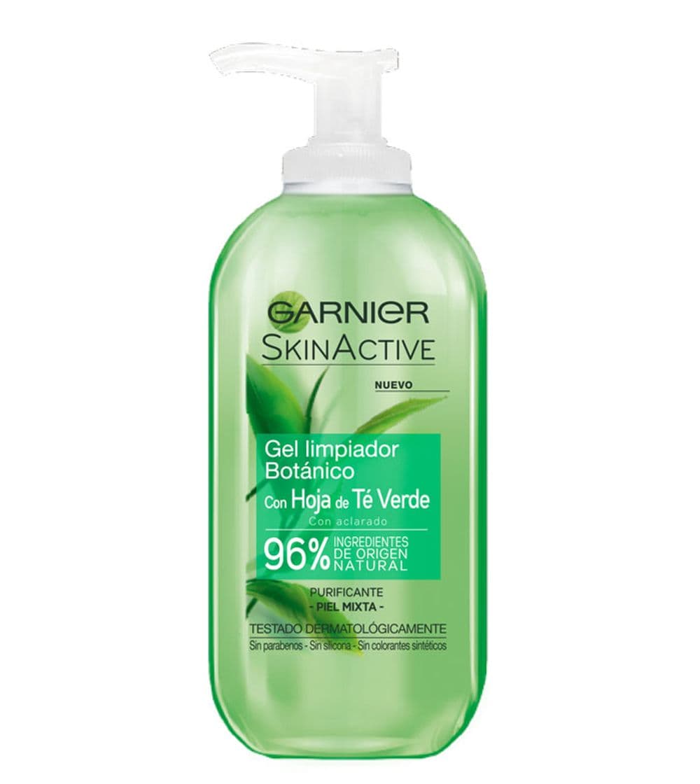 Fashion Gel Limpiador Matificante Té Verde Garnier