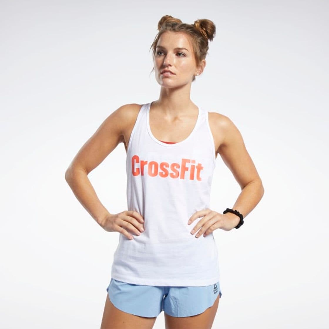 Moda Camiseta sin mangas Reebok CrossFit® - Blanco Reebok | Reebok ...