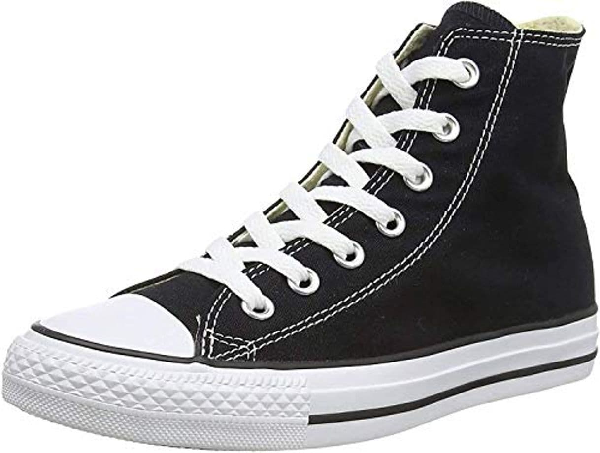 Fashion Converse Chuck Taylor All Star, Zapatillas altas Unisex adulto, Negro (Black), 38