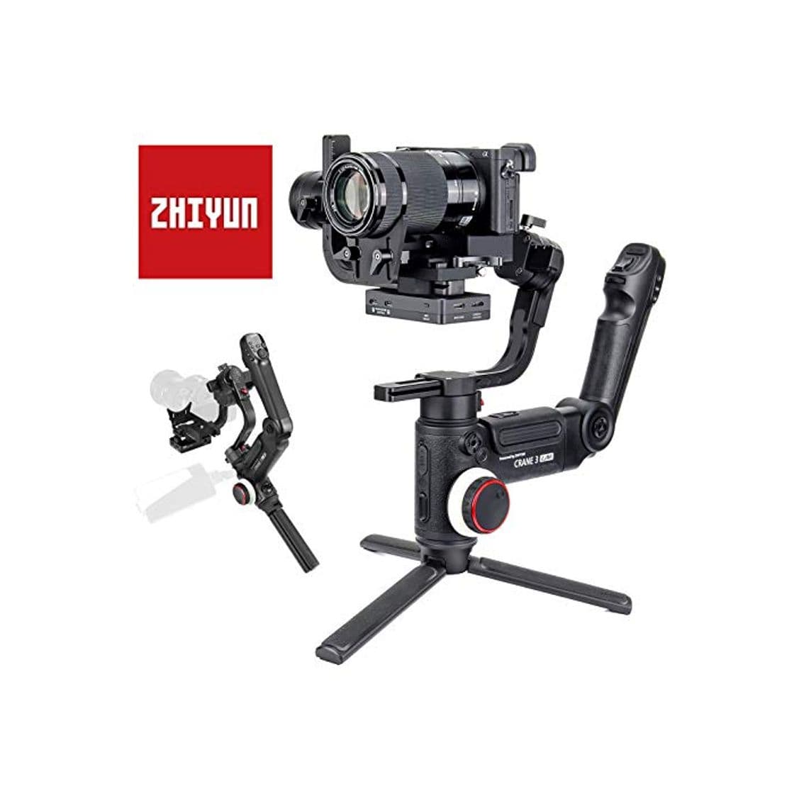 Product Zhiyun Crane 3 Lab estabilizador de Mano de 3 Ejes para cámara