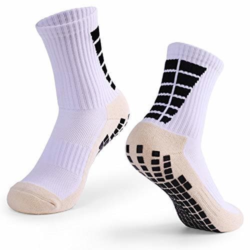 Producto Explopur Calcetines Antideslizantes de fútbol para Hombre Calcetines Deportivos de Tubo Alto