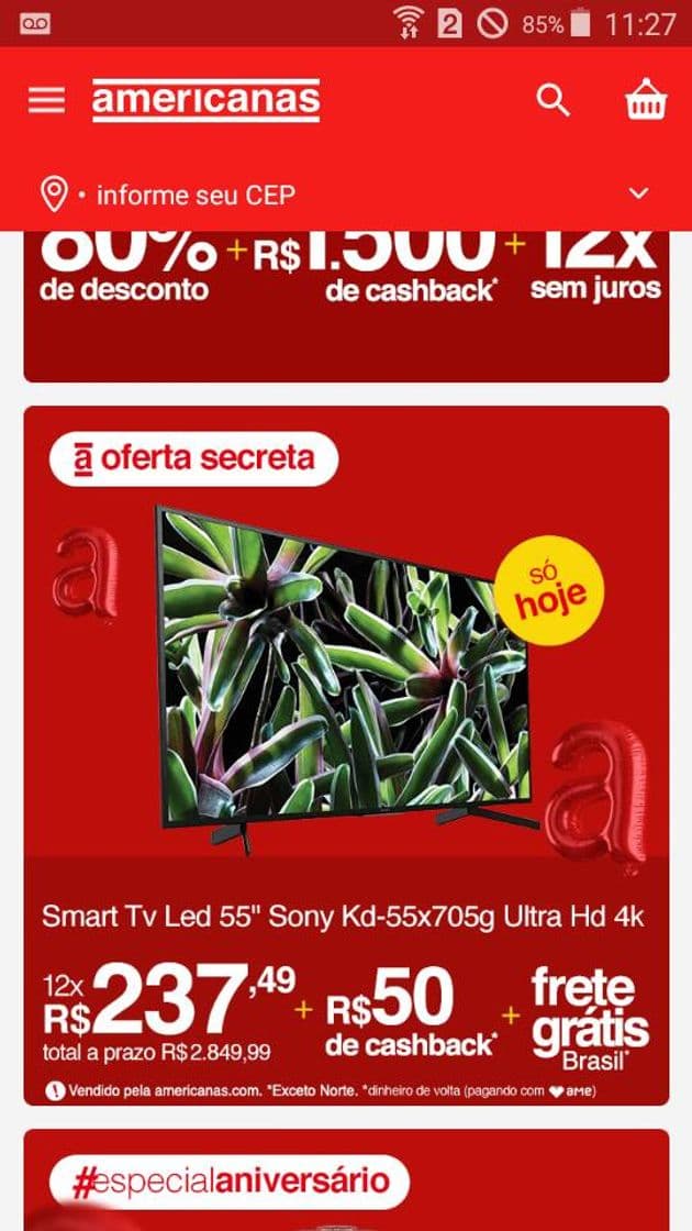 Moda Samsung smart tv