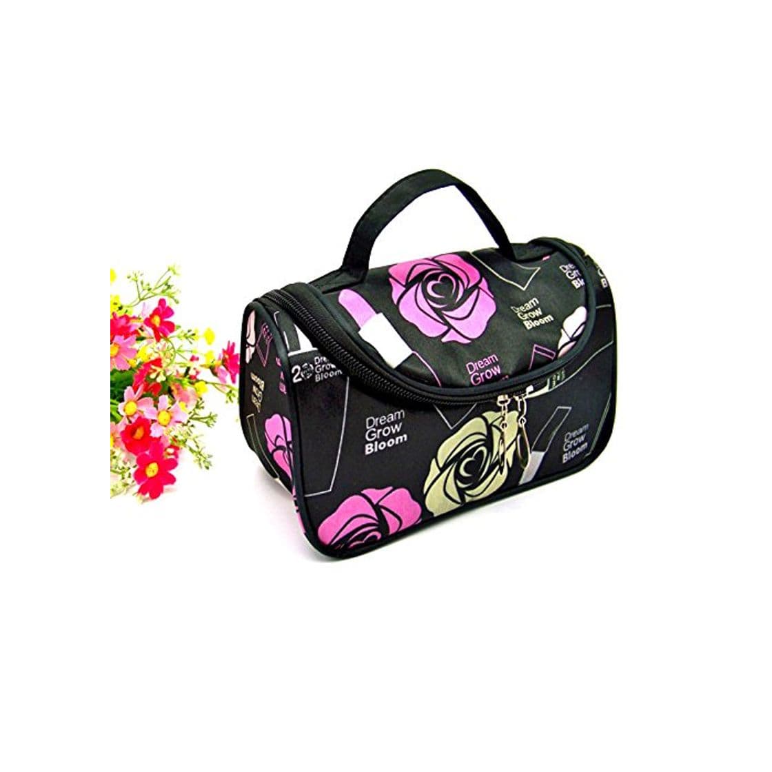 Moda Bolso De Maquillaje Bolsa De Recogida De Bolsos De Mujer 20 * 12 * 10cm Mary Kay Negro