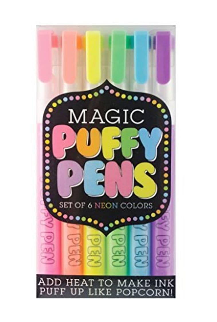 Producto International Arrivals Magic Puffy Pens, Set of 6