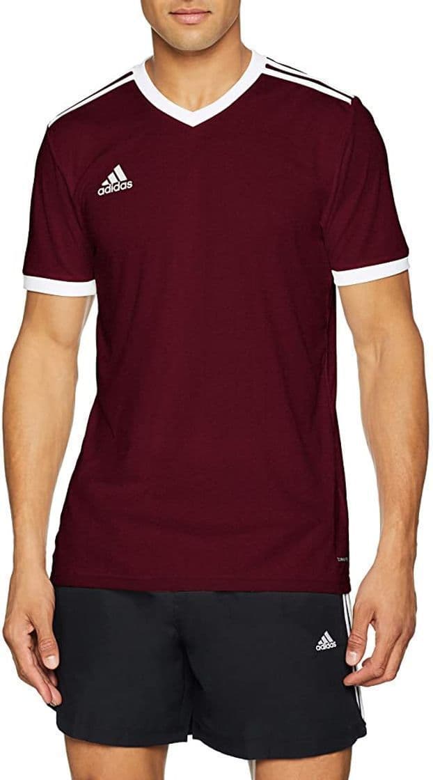 Product adidas Tabela 18 JSY Camiseta de Manga Corta, Hombre, Maroon