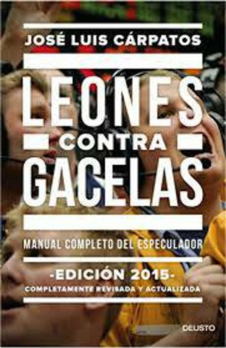 Libro Leones contra Gacelas