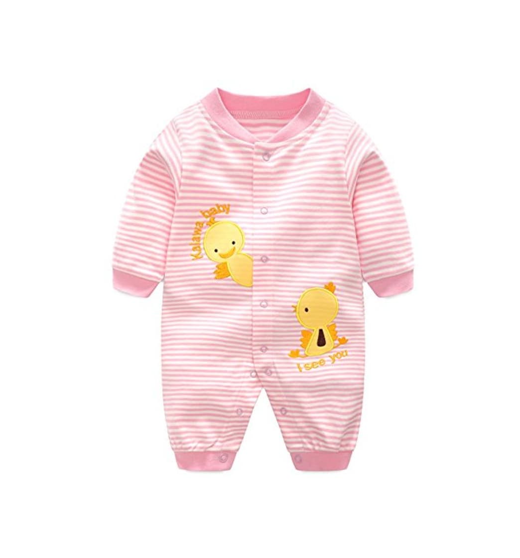 Producto Recién Nacido Pijama Algodón Mameluco Niñas Niños Peleles Sleepsuit Caricatura Trajes