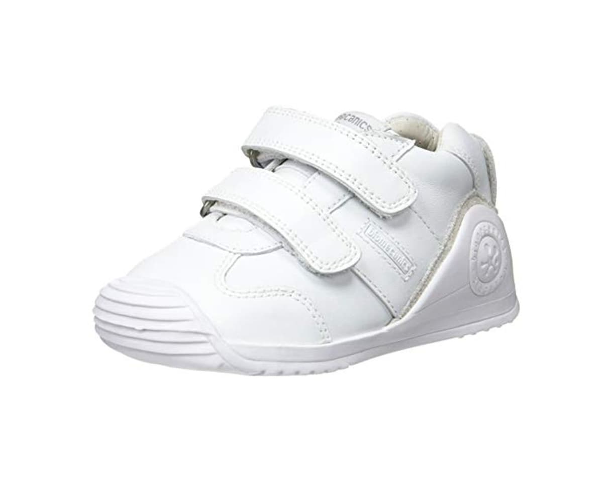 Moda Biomecanics 151157-2, Zapatillas de Estar por casa Bebé Unisex, Blanco