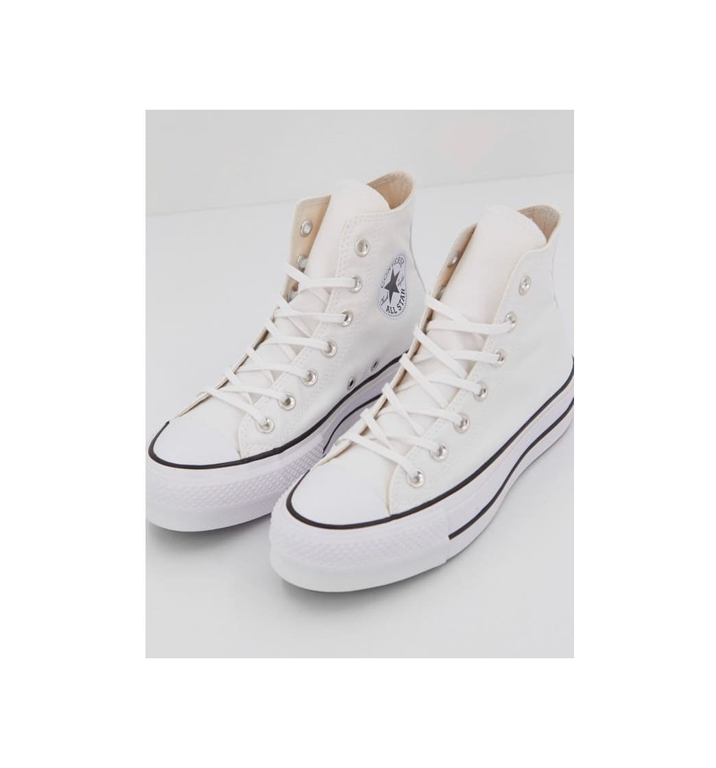 Fashion CONVERSE CONVERSE HI LIFT color BLANCO [Suedes