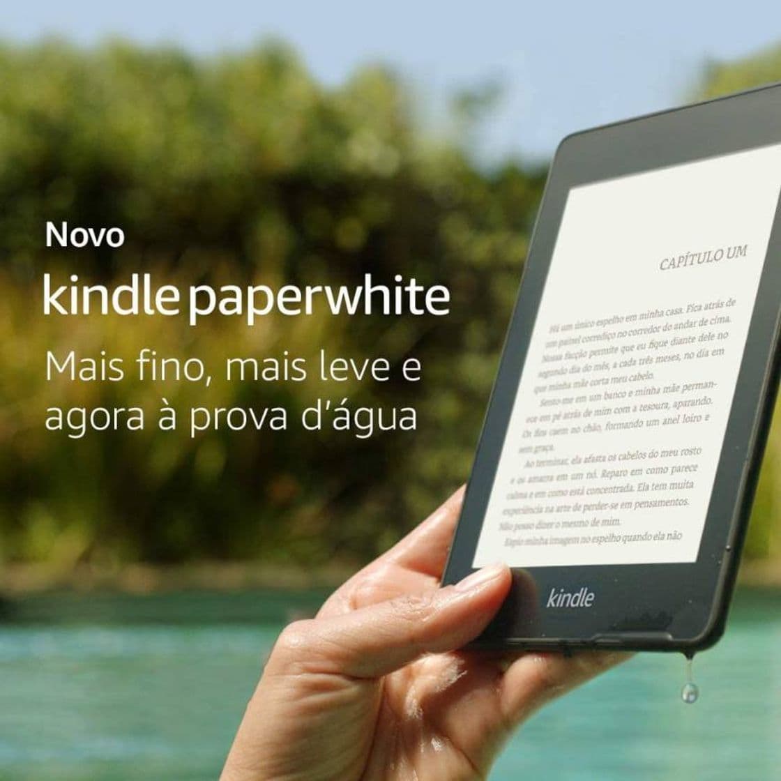 Fashion Kindle Paperwhite 8 GB - Agora à prova d´água

