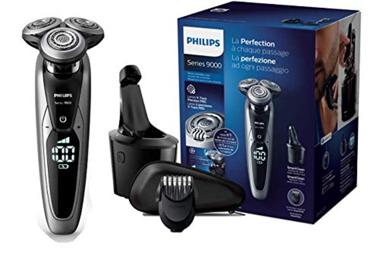 Beauty Philips Serie 9000 S9711/32 - Afeitadora Eléctrica para Hombre Rotativa con Interfaz