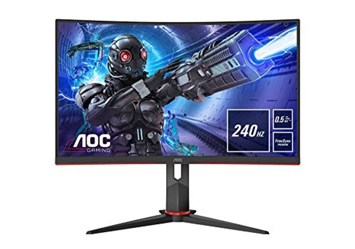 Producto AOC Monitor C27G2ZU/BK - Pantalla para PC Gaming Curvo de 27" FHD