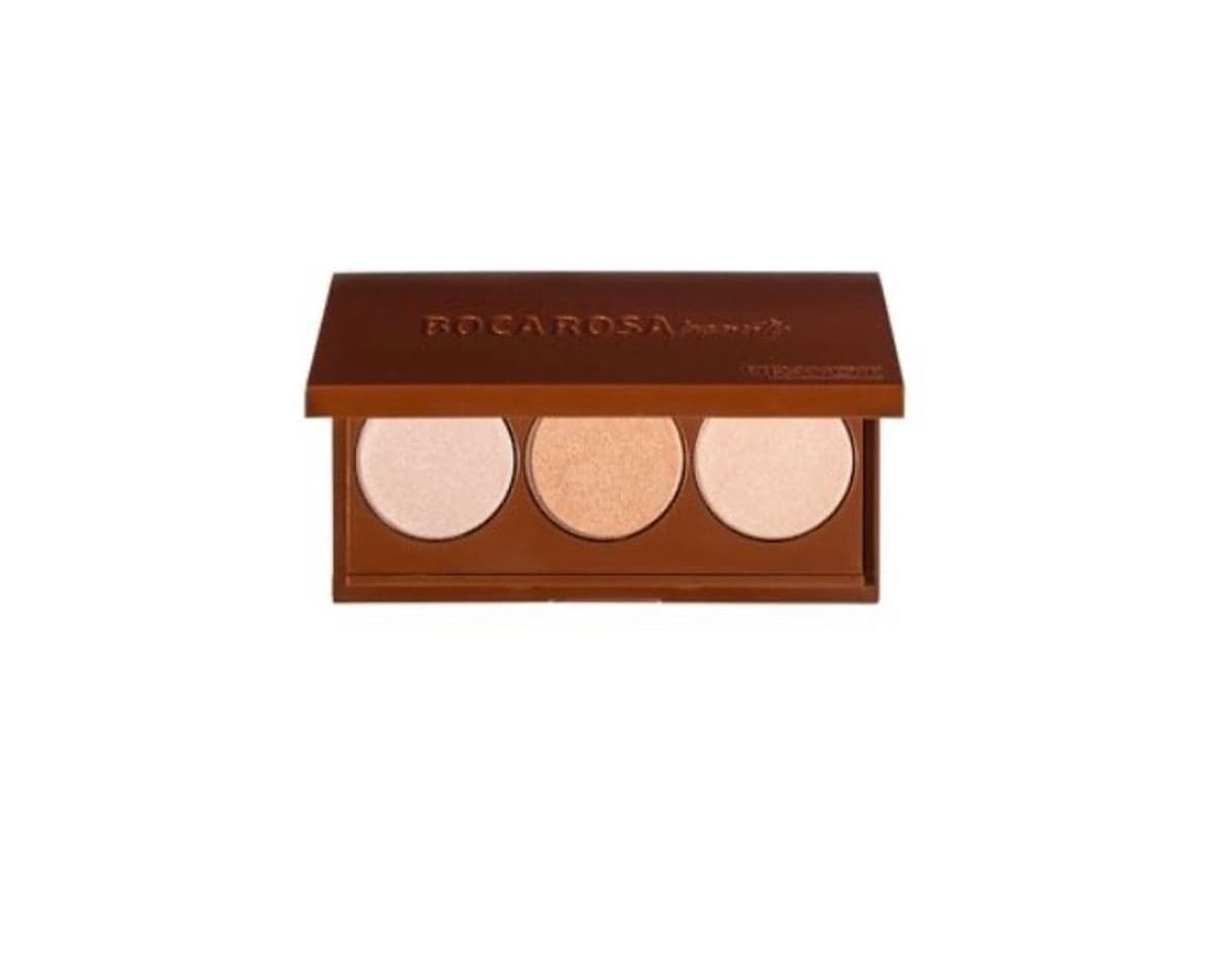 Product paleta de iluminador boca rosa beauty