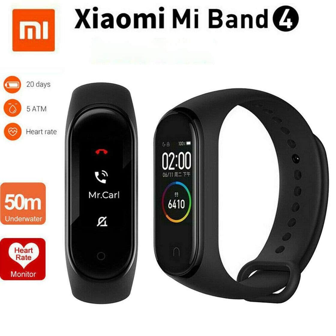 Producto Xiaomi mi Band 4 Pulsera de Fitness Inteligente Monitor de Ritmo cardíaco