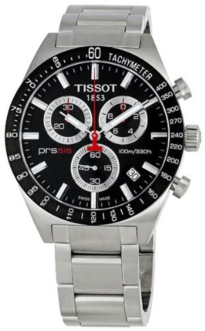 Moda Tissot TIST0444172105100 PRS 516 Reloj con Esfera Negra para Hombre