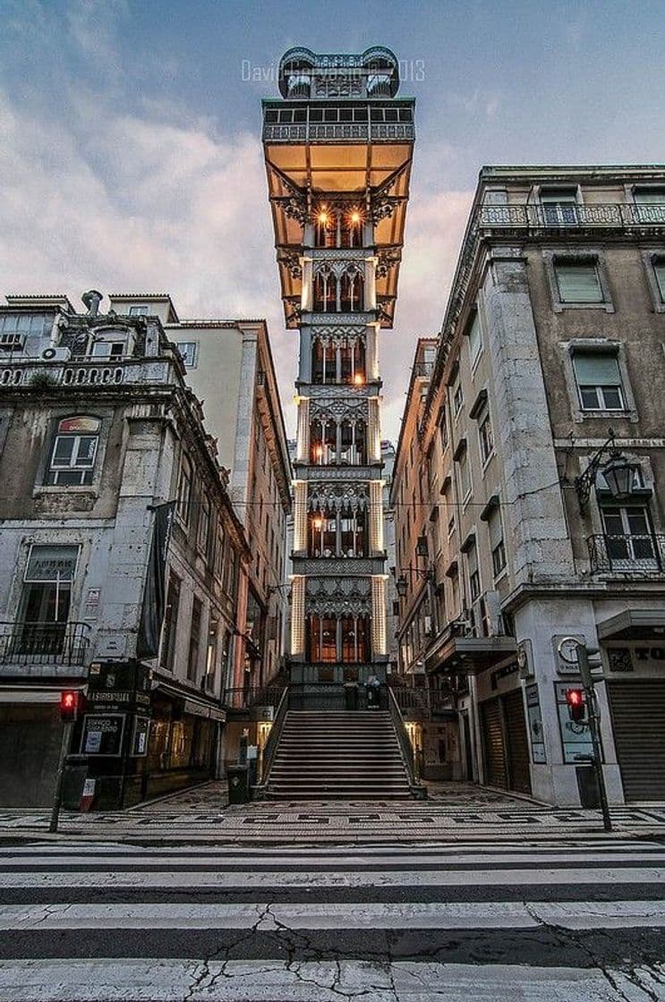 Lugar Elevador de Santa Justa