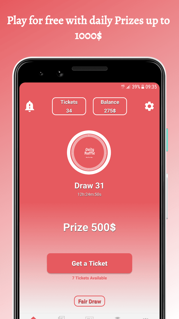 App Daily Raffle