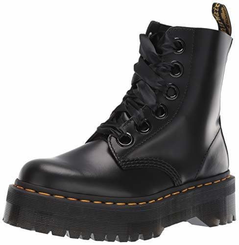 Fashion DR MARTENS Molly, Botas para Nieve para Mujer, Negro