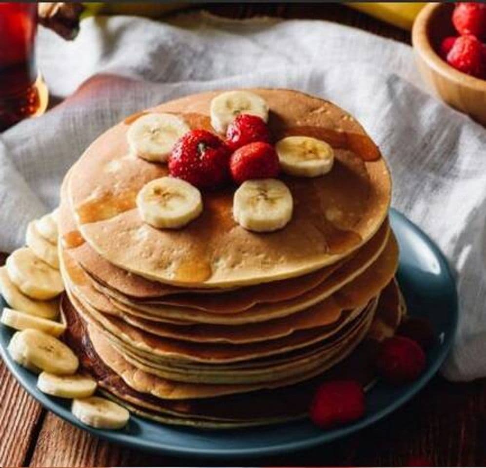 Moda Panqueques de avena y banana saludables 🥞💕