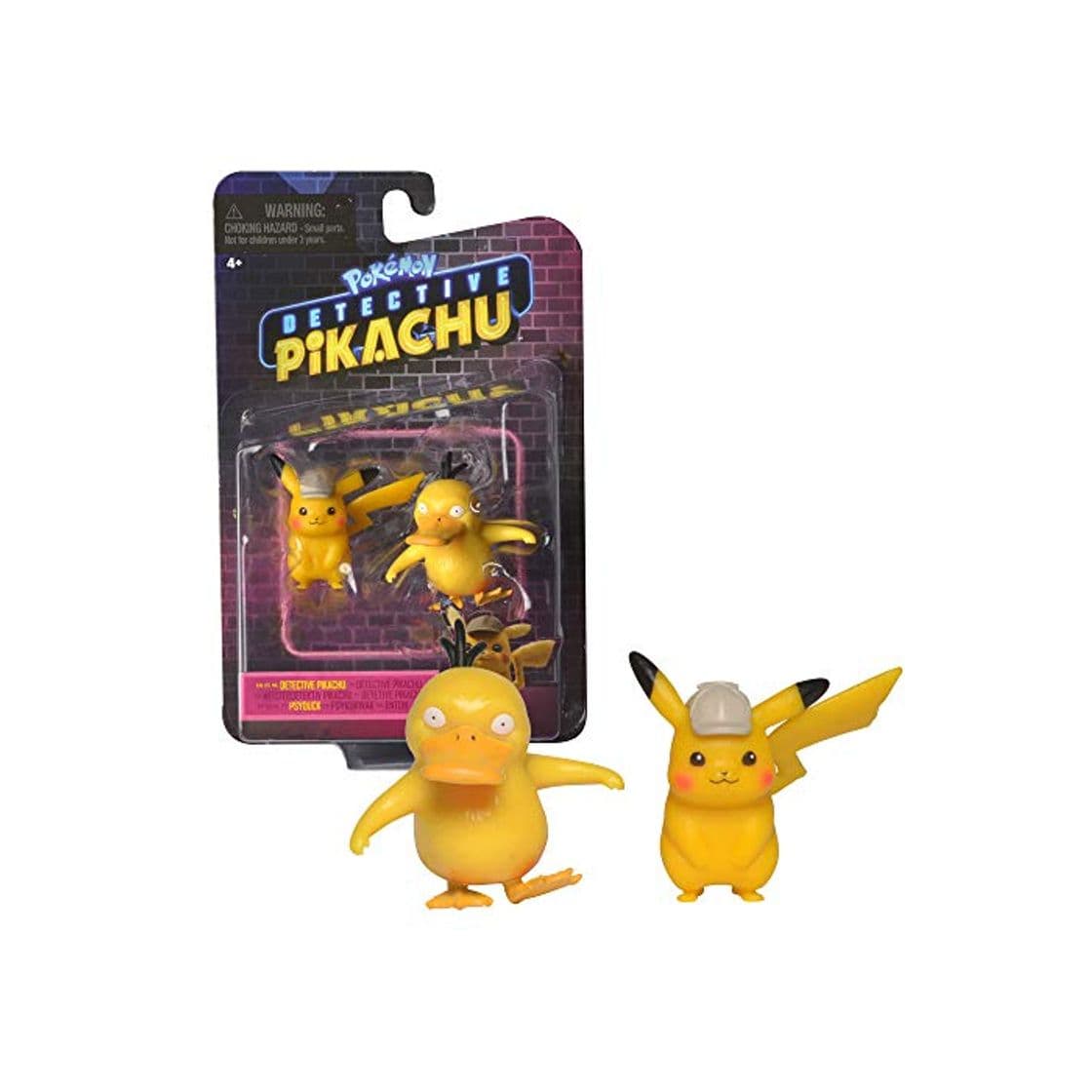 Product Pokèmon Detective Pikachu and Psyduck Mini Figure 2-Pack