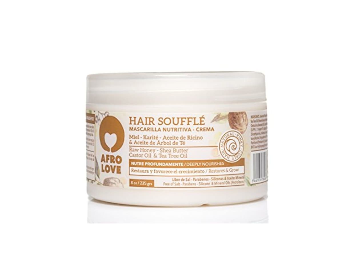 Producto Afro Love Hair Soufflé - Mascarilla para el cabello sin silicona para