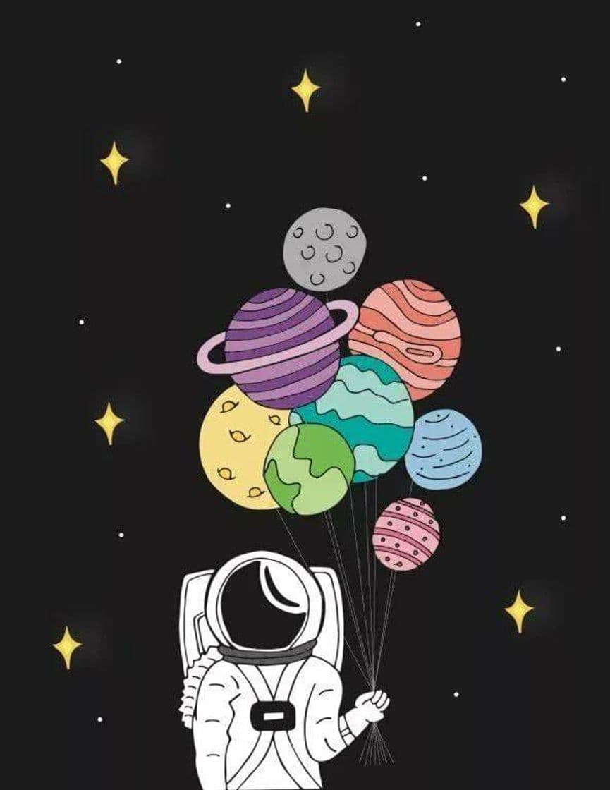 Fashion Desenho de astronauta