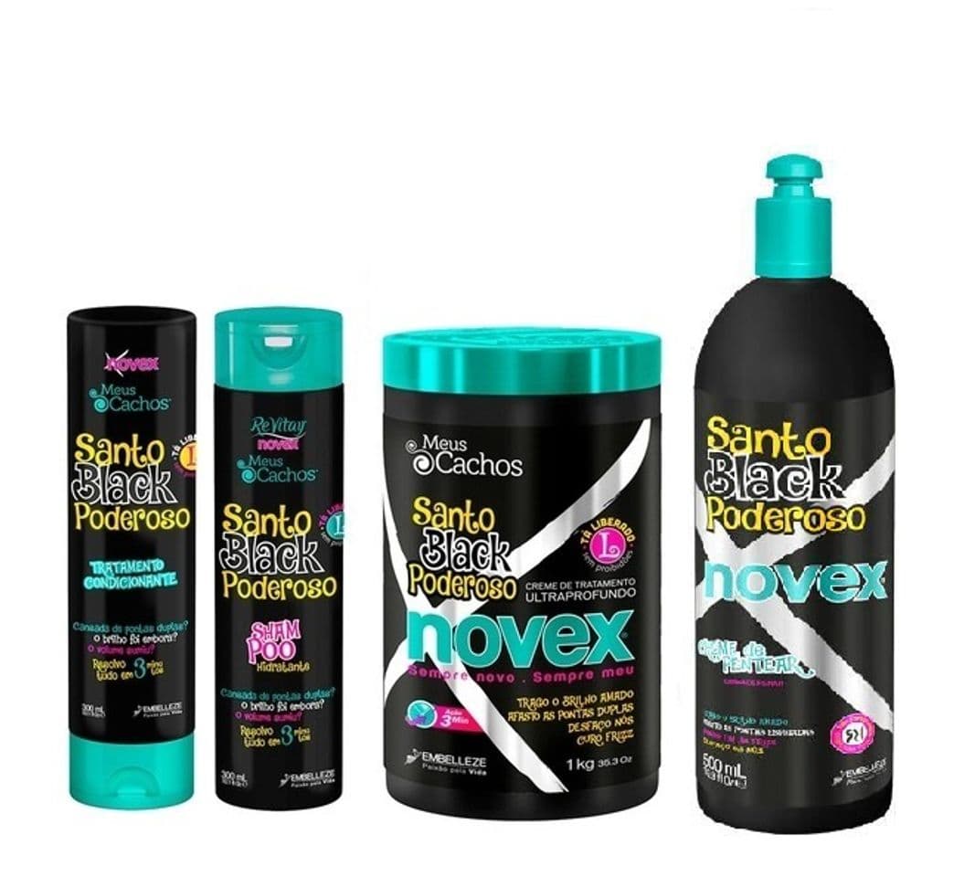 Beauty Novex Santo Black Poderoso