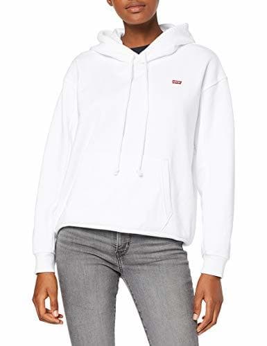 Moda Levi's unbasic' Hoodie Capucha, Blanco (White