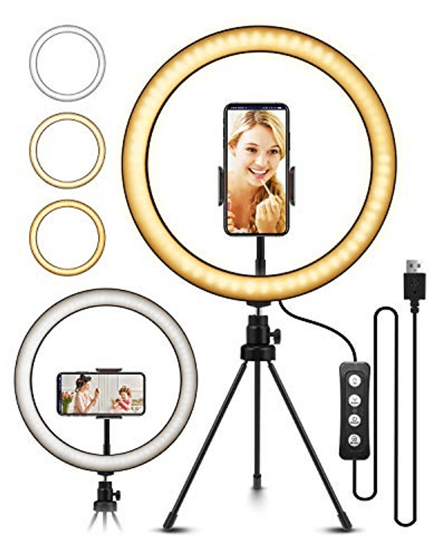 Electronic ELEGIANT Anillo de Luz LED Fotografia 10.2" de Escritorio