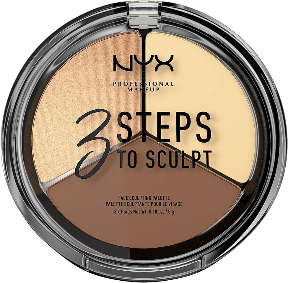 Product NYX Professional Makeup Paleta de Contouring & Iluminador 3 Steps to Sculpt