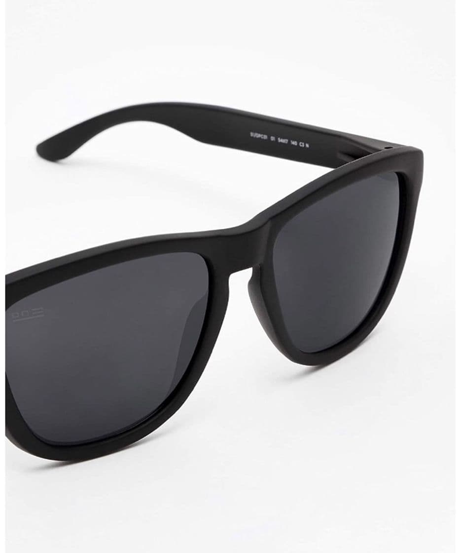 Fashion Hawkers Gafas de sol negras para Adultos Unisex