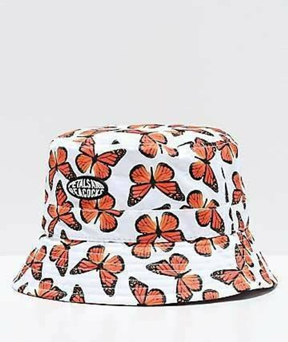 Fashion butterfly bucket hat