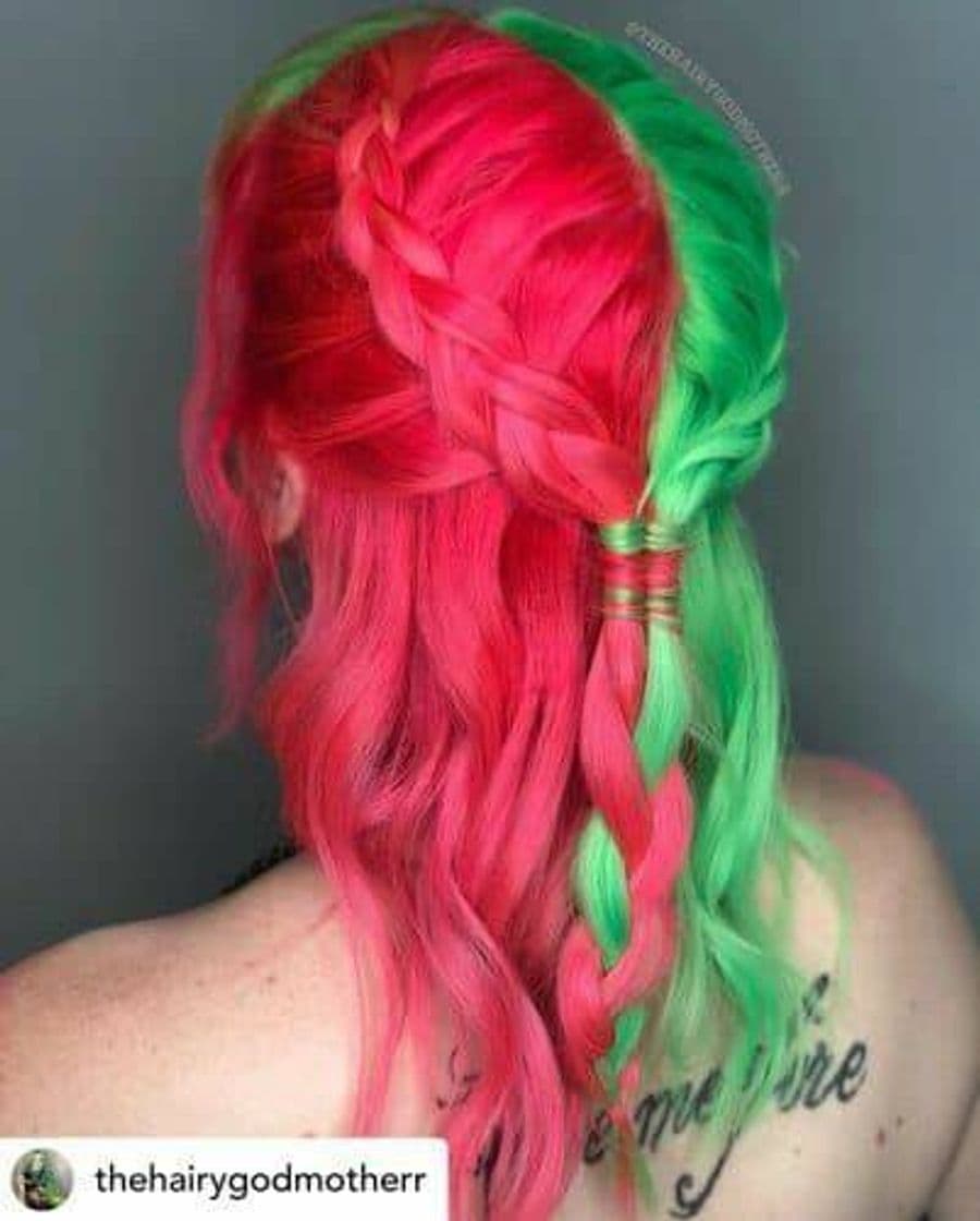 Fashion color hair