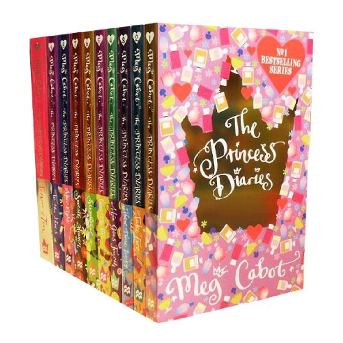 Libro The Princess Diaries Collection Meg Cabot 10 Books Set (The Princess Diaries, Take Two, Third Time Lucky, Mia Goes Fourth, Give Me Five, Sixsational, Seventh Heaven, After Eight, The Princess Diaries to the Nine, The Princess Diaries Ten out of Ten)